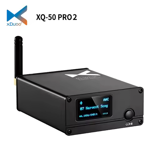 XDUOO XQ-50 PRO2 Bluetooth Audio Receiver Converter QCC5125 Buletooth 5.1 DAC XQ-50 pro support PC U