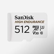 SanDisk 512GB High Endurance Micro SD Card (2 years warranty)