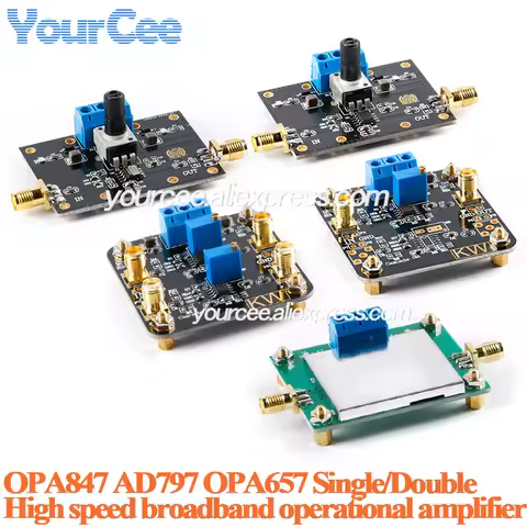 OPA847 High Speed Low Noise Op Amp Voltage Amplifier In-phase 3.9G Wideband Pulse Amplification Func