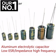 2-50pcs  35V 50V High Frequency Low ESR Aluminum Capacitor 47UF 100UF 220UF 330UF 470UF 680UF 1000UF