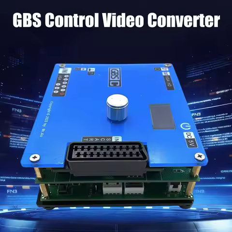 GBSC Converter Supports 1080P HD Video Converter Adapter Arcade Game RGBS RCA/VGA To VGA/RCA Convert