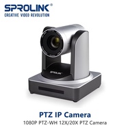 SPROLINK PTZ IP Camera SDI LAN HDMI 12X/20X Zoom Conference PTZ Camera For Live Streaming Church Mee
