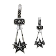 Cody Sanderon Double Bow Arrow Star Pendant 925 Sterling Silver Pendant Cody Double Arrow Feather Pendant