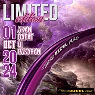 excel Asia purple alloy rim