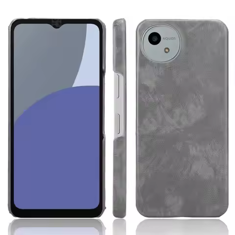 For Sharp Aquos Wish 4 SH-M27SG Case PU Leather Skin Hard Back Cover Matte Case Silicone Bumper for 