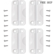 Cooler Hinge Replacement with Screws for Igloo 50-165 Qt, 4 Pack Parts | Heavy duty plastic cooler h