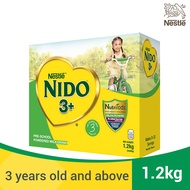 Nido 3+ Powdered Milk Drink for Pre-Schoolers Above 3 Years Old 1.2kg