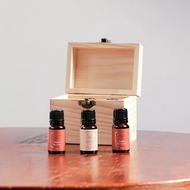 【Mudoh沐朵】100%天然植萃精油三入禮盒【任選3款+收納木盒】