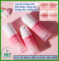 Kem Tẩy Tế Bào Chết Dưỡng Ẩm Sủi Bọt GECOMO Bubble Moisten Lip Scrub Cream 12g – Sạch Tế Bào Chết Vù