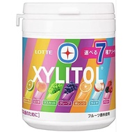 LOTTE xylitol gum 7 types of assorted family bottle 143g【Direct from Japan】