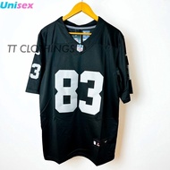 2025 NFL American Football Premium Jersey Rugby D. Waller #83 Las Vegas Raiders Men