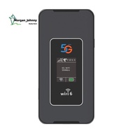 5G Pocket WiFi Router 8000mAh Wi-Fi 6 5G Dual Band Mobile Hotspot 1800Mbps Color Sreen 5G/4G LTE Por