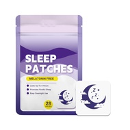 All-in-One Sleep Aid Patches for Adults – Melatonin Free & Non-Habit Forming – Natural Calming Blend