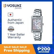 CASIO QUARTZ CASIO QUARTZ LTP-1234DS-4A  LTP-1234 LTP Silver Wrist Watch For Woman from YOSUKI JAPAN