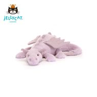 [ปลอดภาษี ส่งเร็ว]Jellycat Lavender Dragon สั่งจากอังกฤษ jellycat ของแท้ 100%ตุ๊กตาของเล่นตุ๊กตา ของ