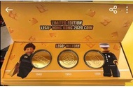 Lego coins limited 限量香港樂高金幣 coin 紀念幣2020全球 限量 888 套 （xxx / 888)獨立號碼
