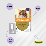 ADVOCATE Cat Elanco Flea Medicine for Cats above 4 kg to 10 kg 4-10 kg Advocate