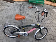 單車日本內三速20吋通勤蝴蝶把手自行車