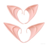 Crazy Latex Elf Ear Dress Up Costume Soft Pointed for Vampire Goblin Fairy Ears Cosplay Halloween Pa