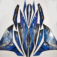 Original standard sticker striping for yamaha New Jupiter MX 135 2011biru, original Jupiter MX new s