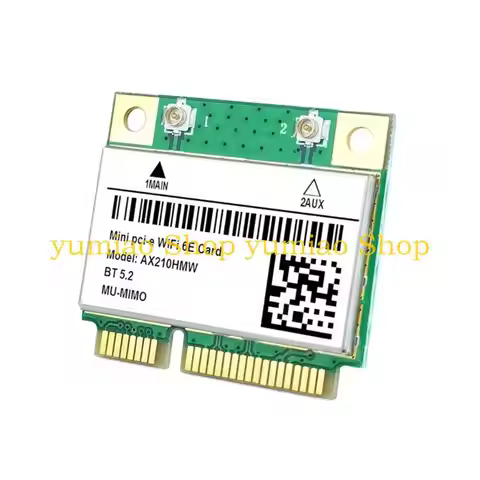 587B WiFi6E Wifi Card AX210HMW Mini PCI-E Card AX210 HMW WIFI 6E Tri-band