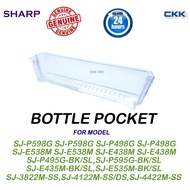SHARP PETI SEJUK POKET BOTOL/ SHARP REFRIGERATOR BOTTLE POCKET SJ-P598G,SJ-P498G,SJ-E538M,SJ-E438M, 