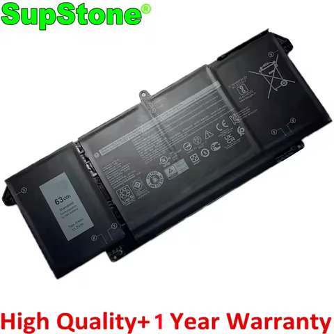 SupStone New 9JM71 7FMXV TN2GY Laptop Battery For Dell Latitude 5320,7520,7320,7420 P134G001 P110F P