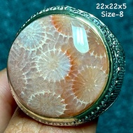 Agate Ring Lotusnatural (Natural Original)