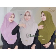 Marwah Simple Original Husna Instant Hijab, Premium Instant Hijab, Muslimah Jaya Collection