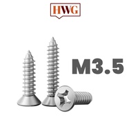 M3.5 Flat Head Screw | Stainless Steel
