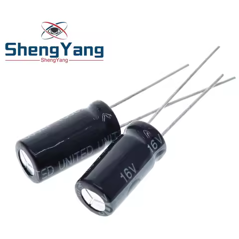 TZT 10/50PCS 1000 uF 16 V 8*16 DIP aluminum Electrolytic capacitor 1000uF 16V 16V 1000uF 16 V 1000 u