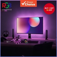 RGB LED TV Ambient Light Strip – Music Sync, 5V USB Powered, App and Remote Control, Flexible Home D