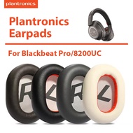 Replacement Earpads for Plantronics BackBeat Pro 2 Voyager 8200 UC Skin-like Leather Thick Memory Fo