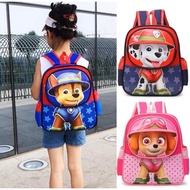 ️Ship Within 48 Hourskindergarten School Bag 2 Zip Compartments (Circle) Spider Spiderman &amp; Dazzling Dog Waterproof 32 cm.