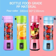 Electric Summer Juice Cup 6 Blades Portable Blender Usb Mixer Machine Smoothie Mini Food Processor Personal