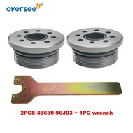 48630-96J03 Screw Trim Cylinder with Seals and Wrench For Suzuki Outboard Motor 90-250HP 48630-96J00