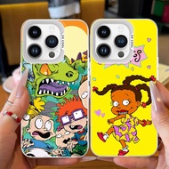 Case for iPhone 16 15 Plus Pro Max Soft A-53 Rugrats