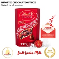 Lindt Lindor Swiss Milk Chocolate with Smooth Filling 337g l PERFECT AUTHENTIC CHOCOLATE GIFT FOR AL
