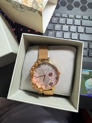 olivia burton 手錶 金花