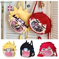 TIANCHUANG Uzumaki Naruto Bag, Japanese Anime Big Mouth Uchiha Sasuke Itabag, Fashion Kawaii Transpa
