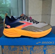 Brooks 布魯克斯 Cascadia 16 舒適潮流減震耐磨 低幫波鞋 男款 黃色