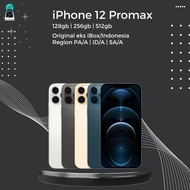 iPhone 12 Promax 128gb 256gb 512gb Second Original ex iBox/Indonesia