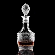 Transparent cylindrical glass bottle, capacity 800 ml