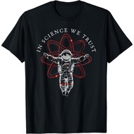 New Atheist, In Science We Trust, Astr0Naut, Humanist T-Shirt