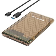 WAVLINK 2.5" Hard Drive Enclosure, USB 3.0 to SATA III/II/I External Hard Disk Case for 9.5/7mm HDD 
