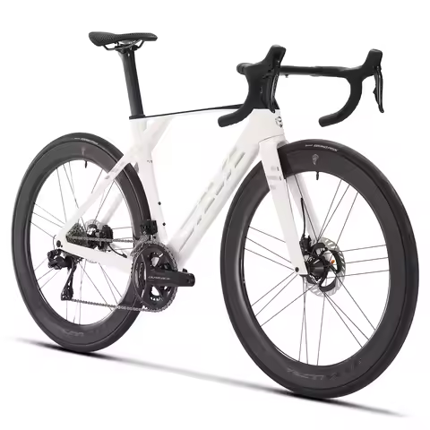 SAVA full carbon fiber road bike equipped with SHIMAN0 DURA-ACE 9270 Di2 electronic shifting kit