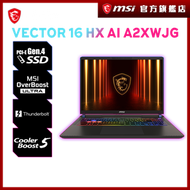 [ RTX5090 強效出撃 ] Vector 16 HX AI ( Ultra 9 /16GB /1TB /RTX5090 /16" QHD+ 240Hz ) 手提電腦