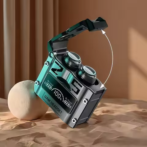 M25 TWS Wireless Headphones Earphones Bluetooth Touch Control Noise Reduction Stereo Waterproof Earb