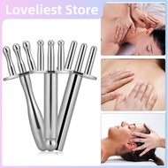 【Big Sale】3 Forks Magnetotherapy Acid Discharge Pen Stick Meridian Point Magnetic Massage Slim Waist