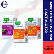 APPETON ESSENTIALS ACTIV-C 250MG / 500MG